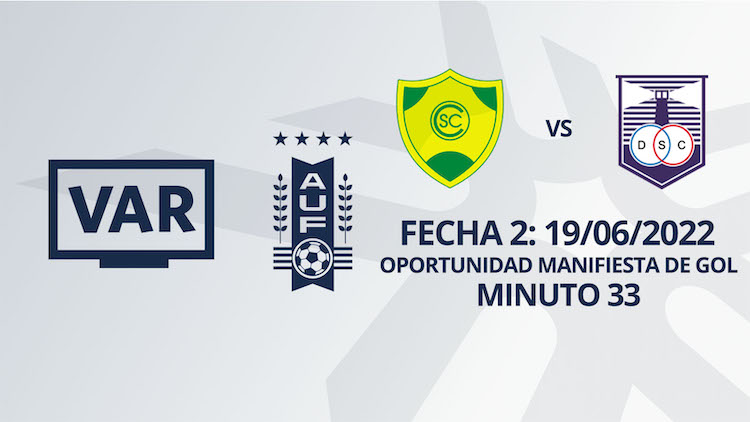VAR - Intermedio 2022 - Cerrito vs Defensor (min. 33)