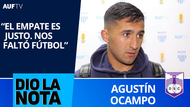 Agustín Ocampo (Defensor) Dio La Nota