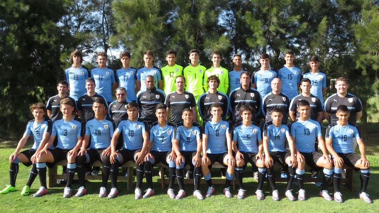 Backstage: Foto oficial Selección Sub-15 Sudamericano  2017