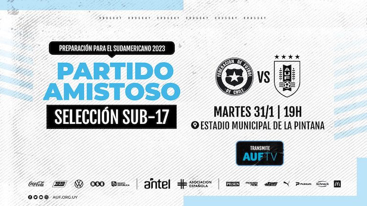 Chile vs Uruguay (Sub 17) | 31/1/23