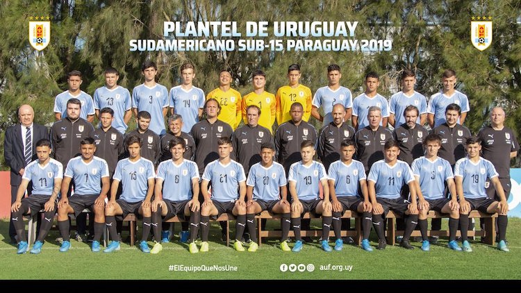 Backstage: Foto oficial Selección Sub-15 Sudamericano  2019