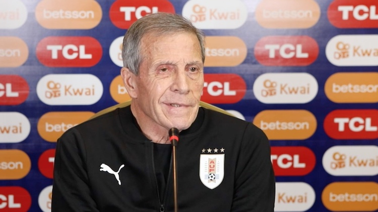 Conferencia Conmebol: Oscar Tabárez