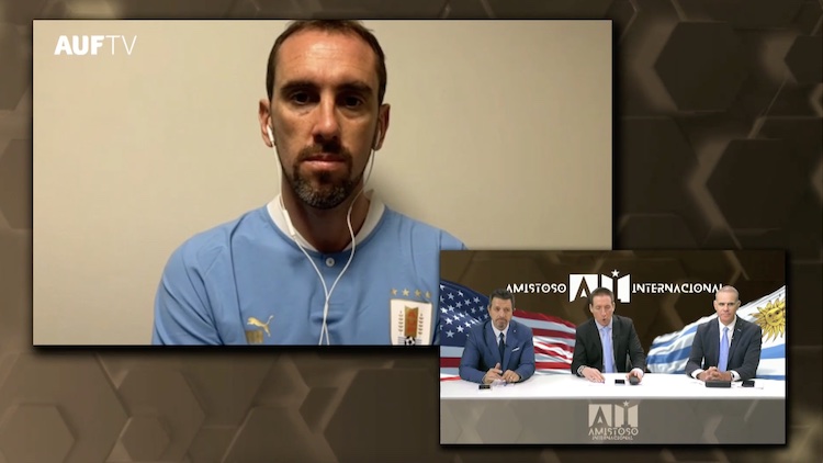 Nota post partido Diego Godín
