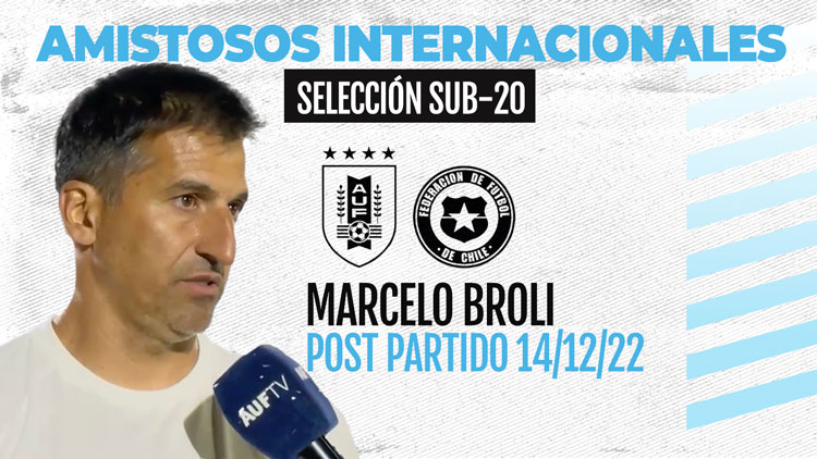 Marcelo Broli post partido 14/12/22
