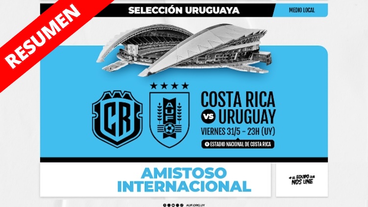 Resumen | Uruguay vs Costa Rica