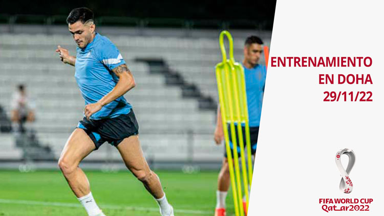 Entrenamiento en Doha 29/11/22