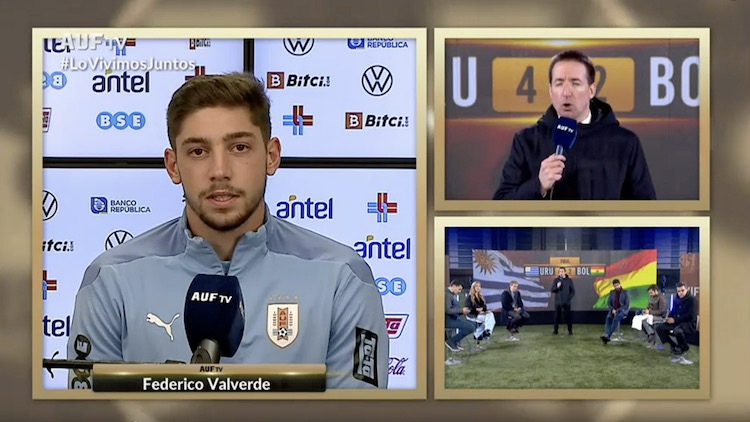 Federico Valverde en #LoVivimosJuntos
