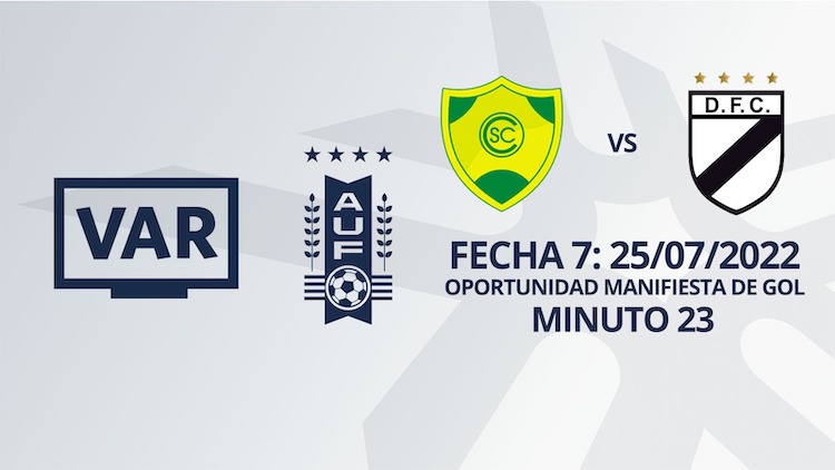 VAR - Intermedio 2022 - Cerrito vs Danubio (min. 23)