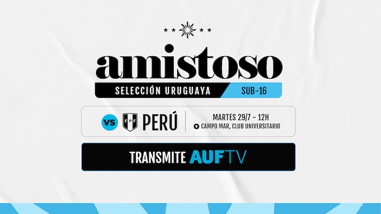 Perú vs Uruguay Sub 16