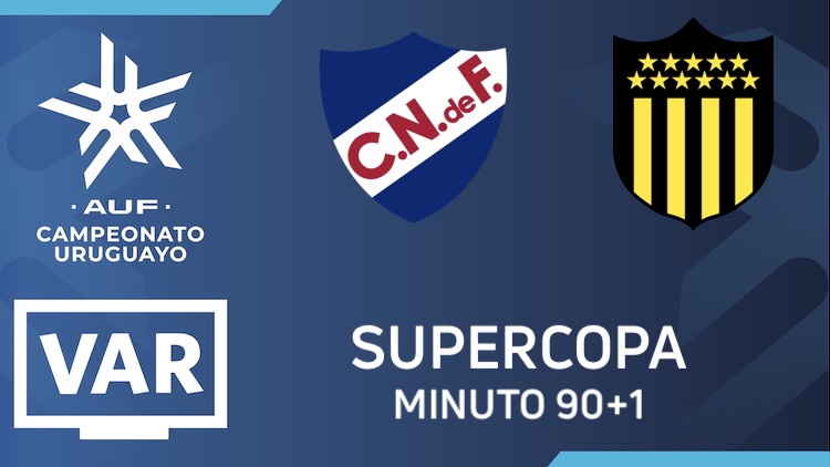 Supercopa | Nacional vs Peñarol ('90+1)