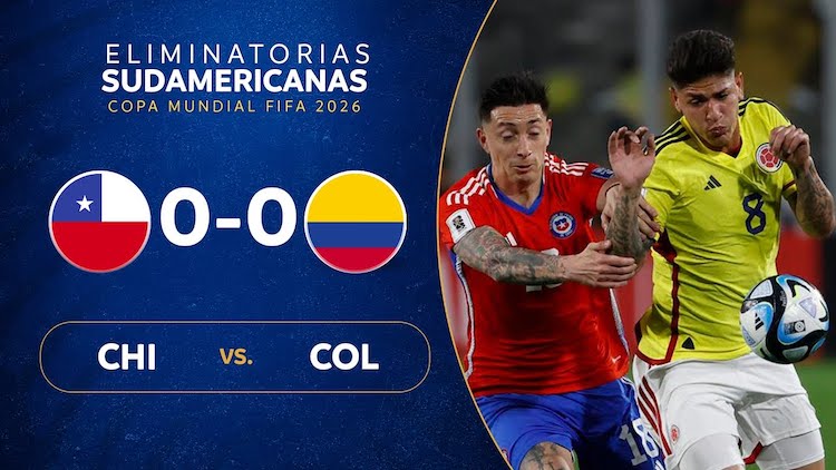 Eliminatorias | Resumen Chile vs Colombia