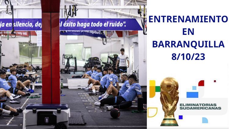 Entrenamiento en Barranquilla 8/10/23