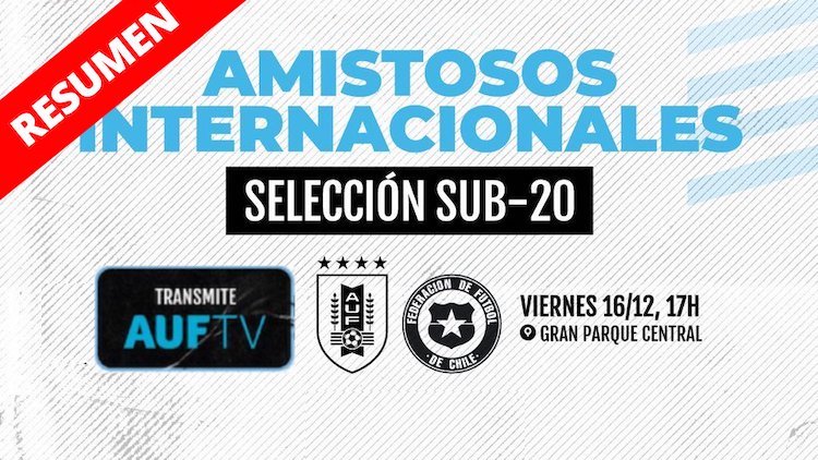 Resumen | Uruguay vs Chile 16/12/22