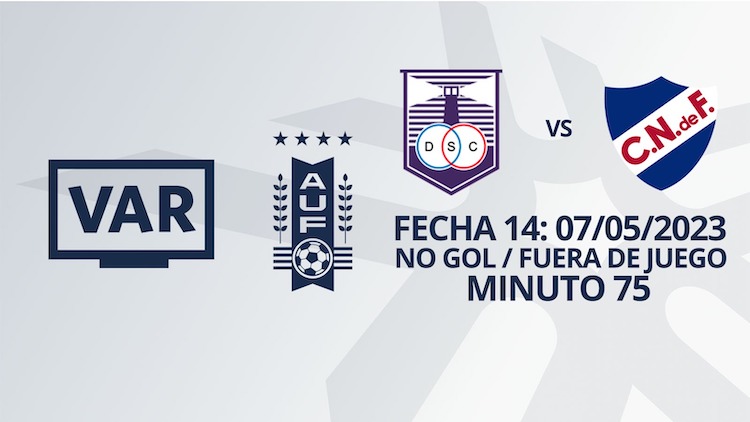 VAR - Apertura 2023 - Defensor vs Nacional (min. 75)
