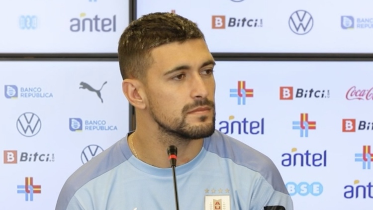 Conferencia de prensa Giorgian De Arrascaeta