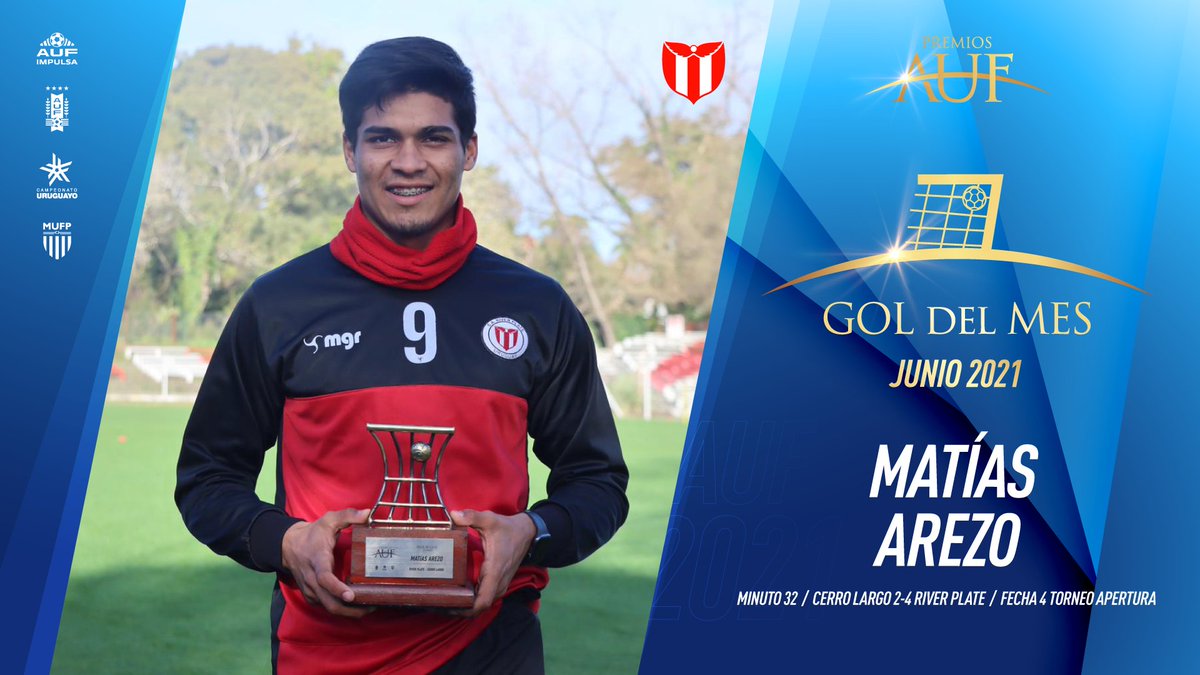 Matías Arezo: Mejor Gol y Joven Talento Junio 2021 