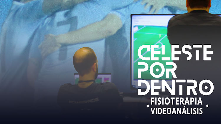 Celeste por dentro:  Fisioterapeutas y Video Análisis en la previa a un encuentro de Uruguay