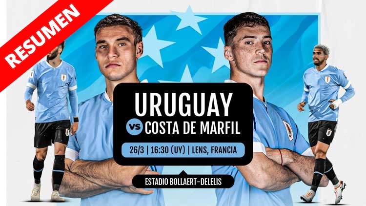 Resumen | Uruguay vs Costa de Marfil
