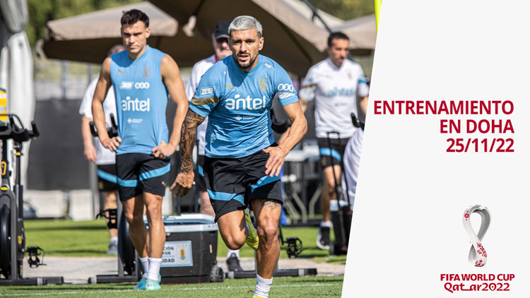 Entrenamiento en Doha 25/11/22