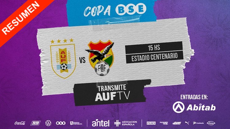 Resumen | Uruguay vs Bolivia 26/6/22