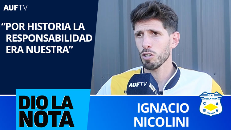 Ignacio Nicolini (Bella Vista) Dio La Nota