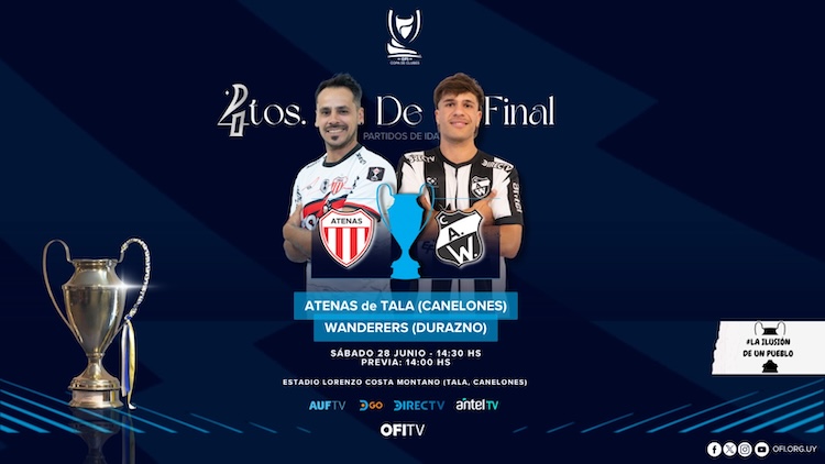 Atenas de Tala vs Wanderers (Durazno)