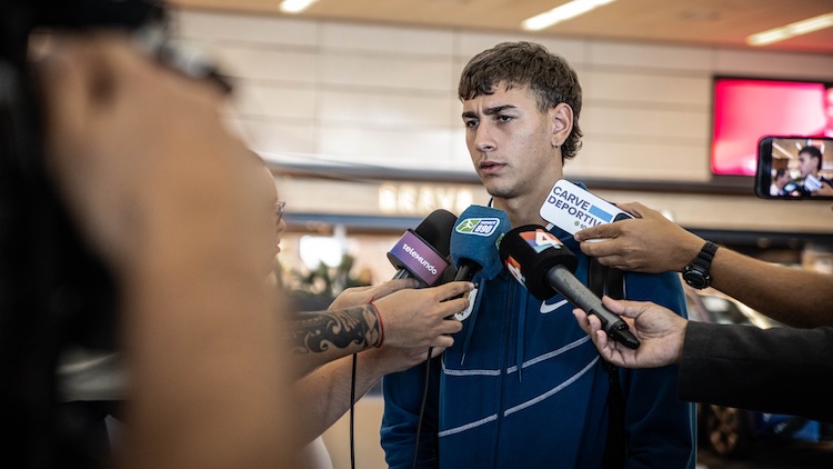 Atención a prensa de Juan Rodríguez luego del Sudamericano | Selección Uruguaya sub-20