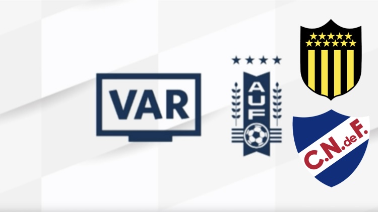 VAR -  Peñarol  vs Nacional (min. 52)