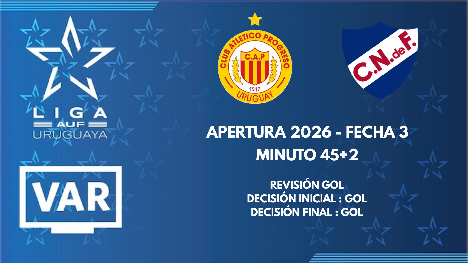 Nacional vs Progreso ('45+2)